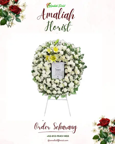 Krans Bunga Duka Kwaren